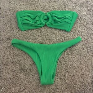 Kulani Kinis strapless tie bikini